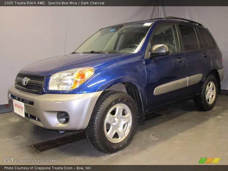 Spectra Blue Mica / Dark Charcoal 2005 Toyota RAV4 4WD