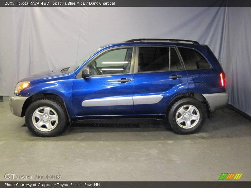 Spectra Blue Mica / Dark Charcoal 2005 Toyota RAV4 4WD