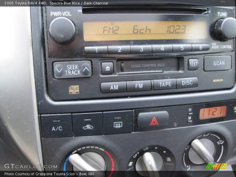 Spectra Blue Mica / Dark Charcoal 2005 Toyota RAV4 4WD