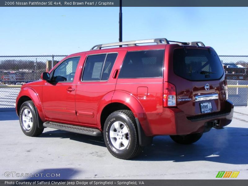 Red Brawn Pearl / Graphite 2006 Nissan Pathfinder SE 4x4