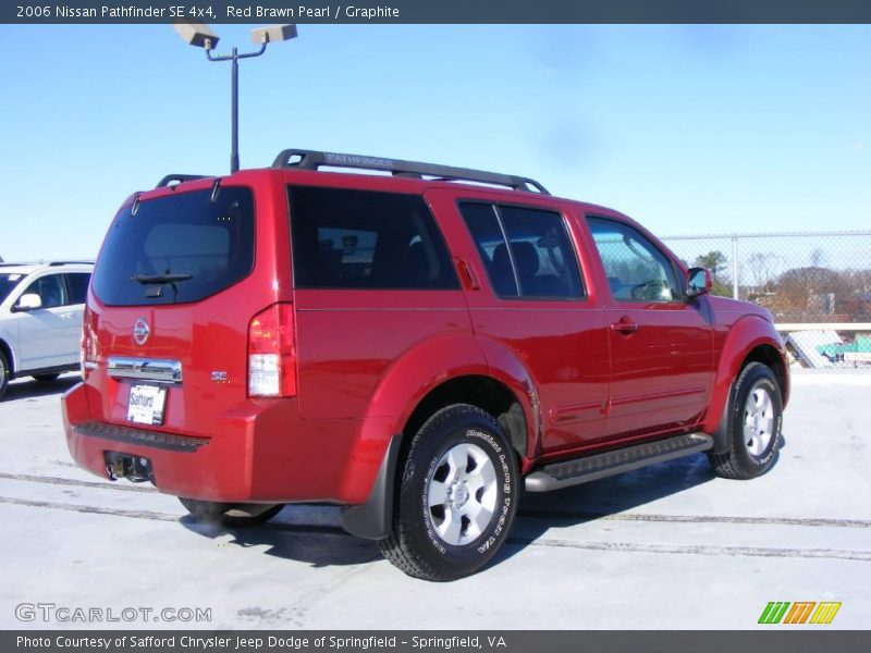 Red Brawn Pearl / Graphite 2006 Nissan Pathfinder SE 4x4