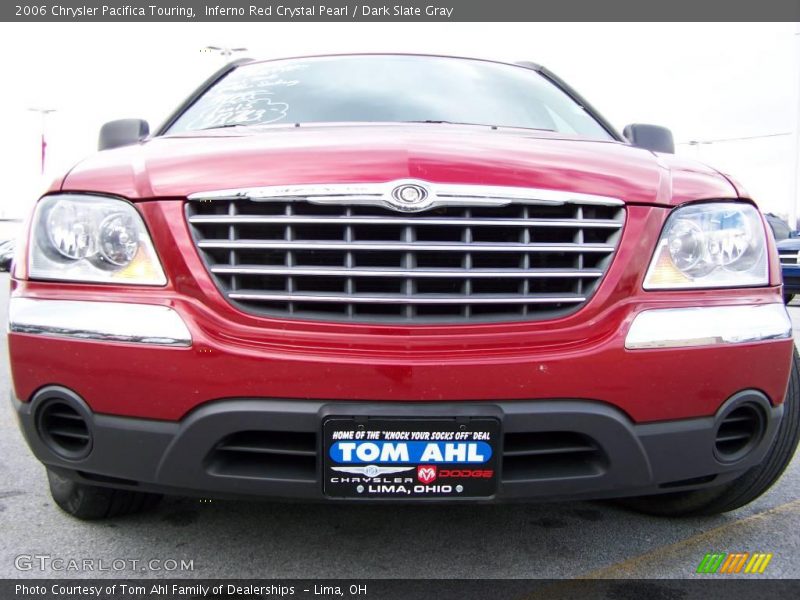 Inferno Red Crystal Pearl / Dark Slate Gray 2006 Chrysler Pacifica Touring