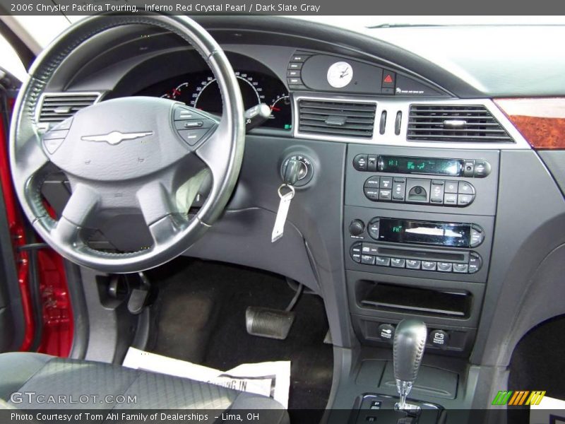 Inferno Red Crystal Pearl / Dark Slate Gray 2006 Chrysler Pacifica Touring