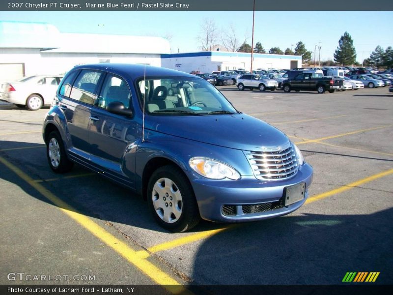 Marine Blue Pearl / Pastel Slate Gray 2007 Chrysler PT Cruiser