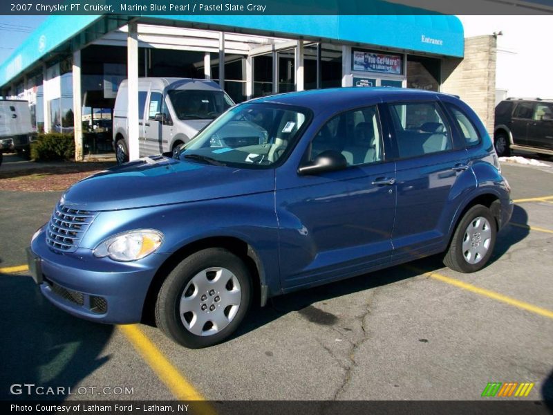 Marine Blue Pearl / Pastel Slate Gray 2007 Chrysler PT Cruiser
