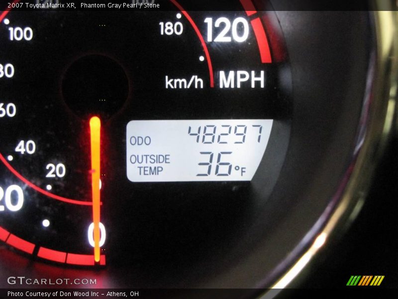 Phantom Gray Pearl / Stone 2007 Toyota Matrix XR