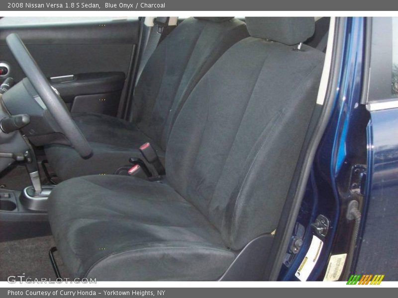 Blue Onyx / Charcoal 2008 Nissan Versa 1.8 S Sedan