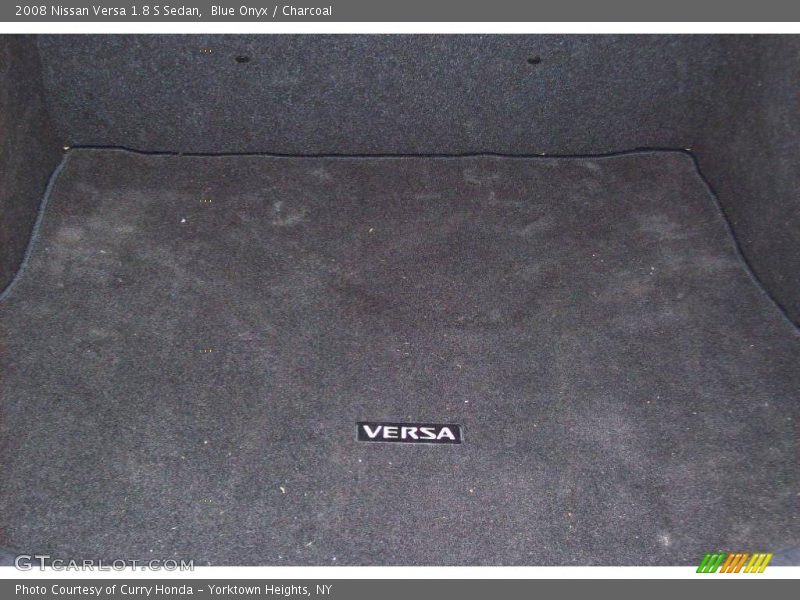 Blue Onyx / Charcoal 2008 Nissan Versa 1.8 S Sedan