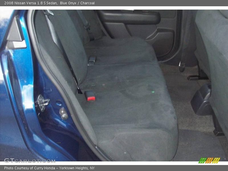 Blue Onyx / Charcoal 2008 Nissan Versa 1.8 S Sedan