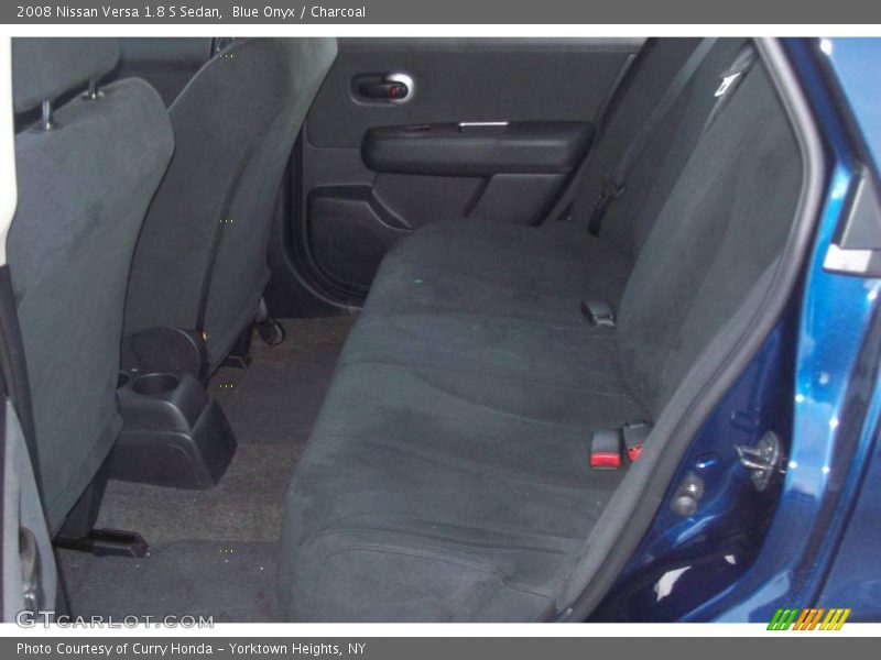 Blue Onyx / Charcoal 2008 Nissan Versa 1.8 S Sedan
