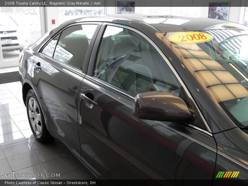 Magnetic Gray Metallic / Ash 2008 Toyota Camry LE