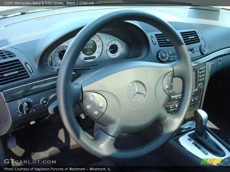 Black / Charcoal 2005 Mercedes-Benz E 500 Sedan