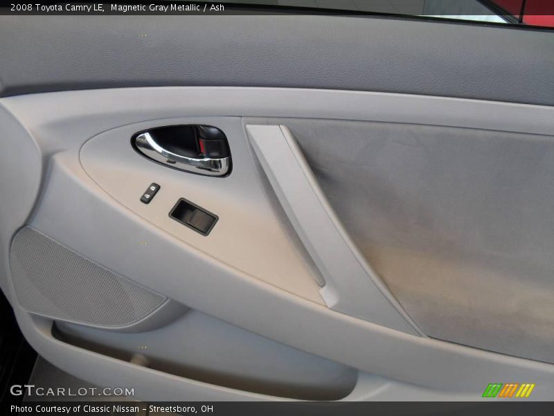 Magnetic Gray Metallic / Ash 2008 Toyota Camry LE