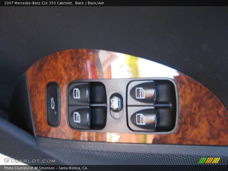 Black / Black/Ash 2007 Mercedes-Benz CLK 350 Cabriolet
