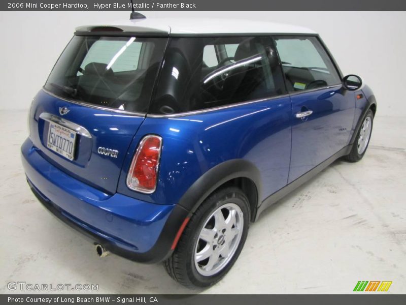 Hyper Blue Metallic / Panther Black 2006 Mini Cooper Hardtop