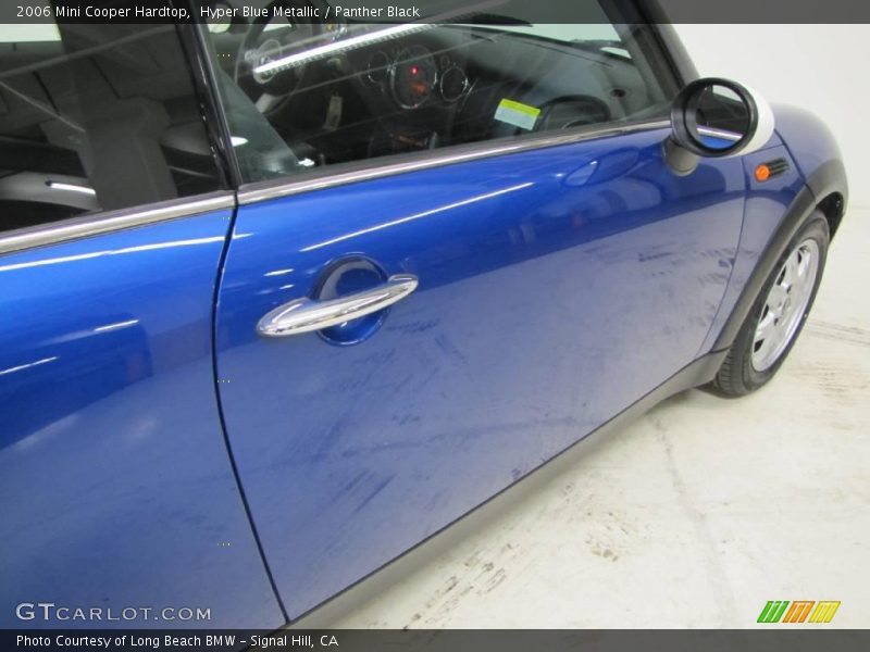 Hyper Blue Metallic / Panther Black 2006 Mini Cooper Hardtop