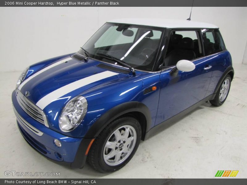 Hyper Blue Metallic / Panther Black 2006 Mini Cooper Hardtop