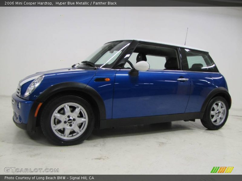 Hyper Blue Metallic / Panther Black 2006 Mini Cooper Hardtop