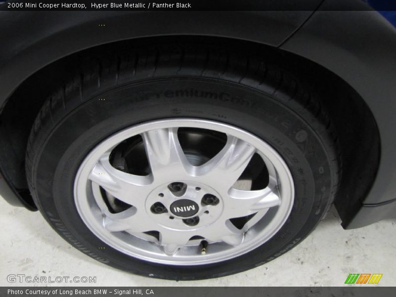 Hyper Blue Metallic / Panther Black 2006 Mini Cooper Hardtop