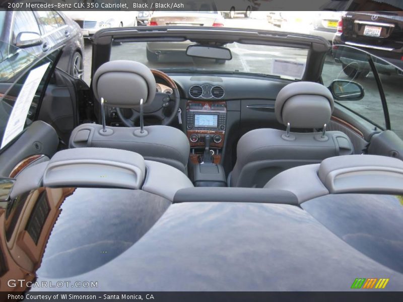 Black / Black/Ash 2007 Mercedes-Benz CLK 350 Cabriolet