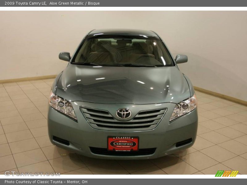 Aloe Green Metallic / Bisque 2009 Toyota Camry LE