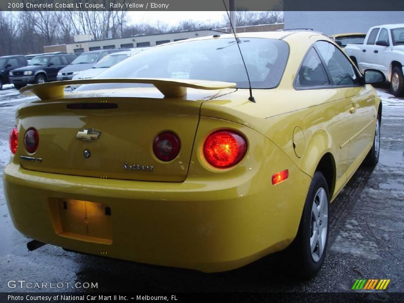 Rally Yellow / Ebony 2008 Chevrolet Cobalt LT Coupe