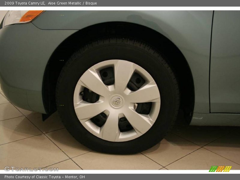 Aloe Green Metallic / Bisque 2009 Toyota Camry LE