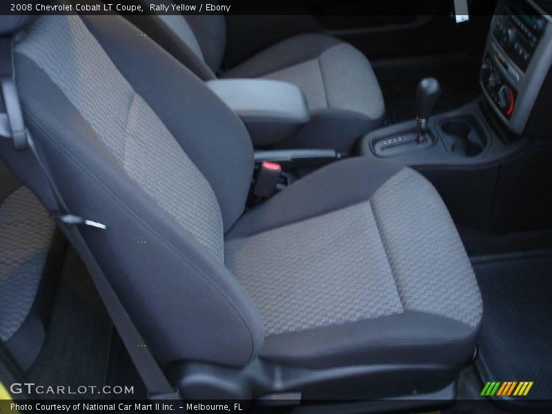 Rally Yellow / Ebony 2008 Chevrolet Cobalt LT Coupe