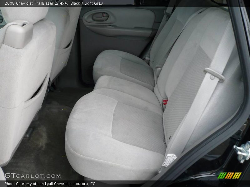 Black / Light Gray 2008 Chevrolet TrailBlazer LS 4x4
