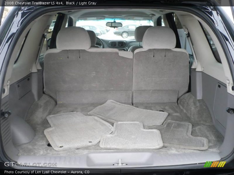 Black / Light Gray 2008 Chevrolet TrailBlazer LS 4x4