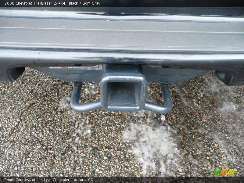 Black / Light Gray 2008 Chevrolet TrailBlazer LS 4x4