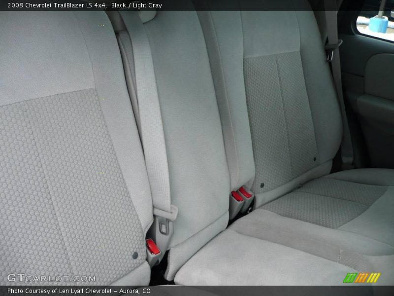 Black / Light Gray 2008 Chevrolet TrailBlazer LS 4x4