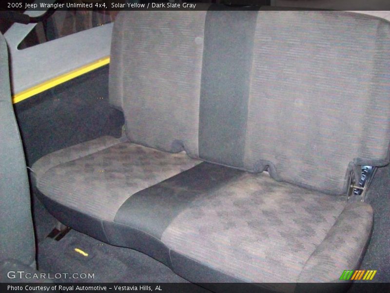 Solar Yellow / Dark Slate Gray 2005 Jeep Wrangler Unlimited 4x4