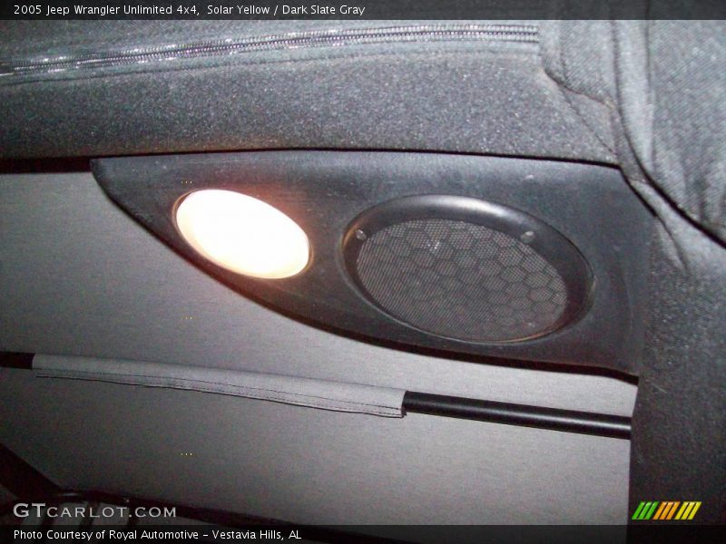 Solar Yellow / Dark Slate Gray 2005 Jeep Wrangler Unlimited 4x4
