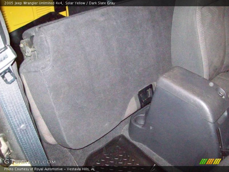 Solar Yellow / Dark Slate Gray 2005 Jeep Wrangler Unlimited 4x4