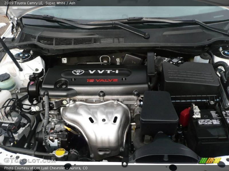 Super White / Ash 2009 Toyota Camry LE