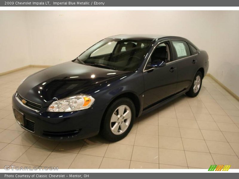 Imperial Blue Metallic / Ebony 2009 Chevrolet Impala LT