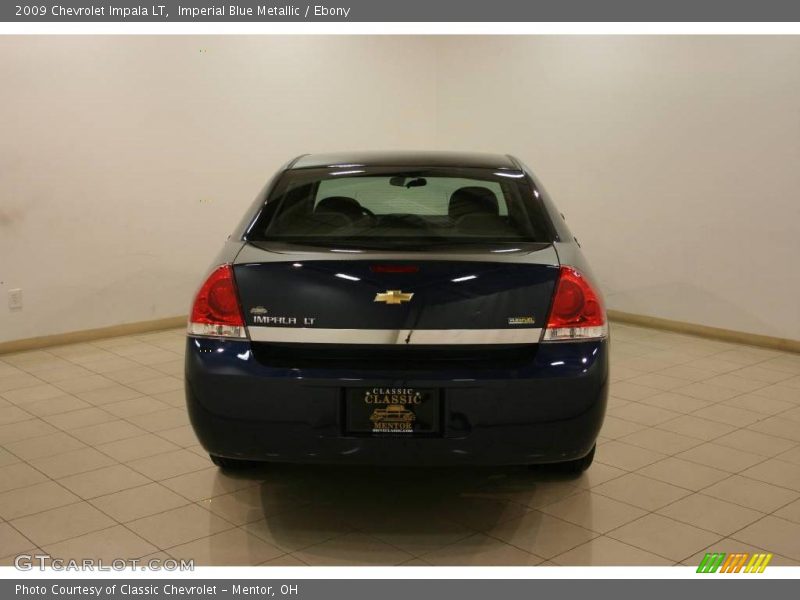 Imperial Blue Metallic / Ebony 2009 Chevrolet Impala LT
