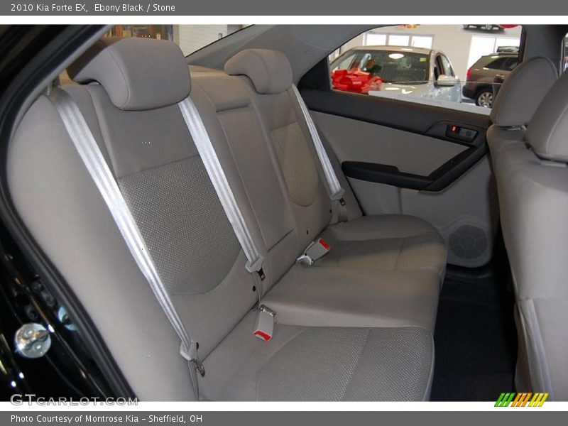 Ebony Black / Stone 2010 Kia Forte EX