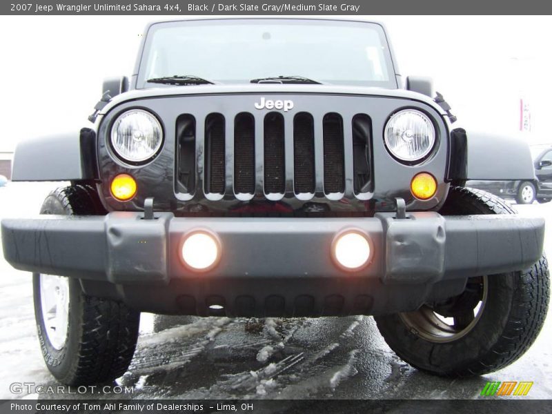 Black / Dark Slate Gray/Medium Slate Gray 2007 Jeep Wrangler Unlimited Sahara 4x4