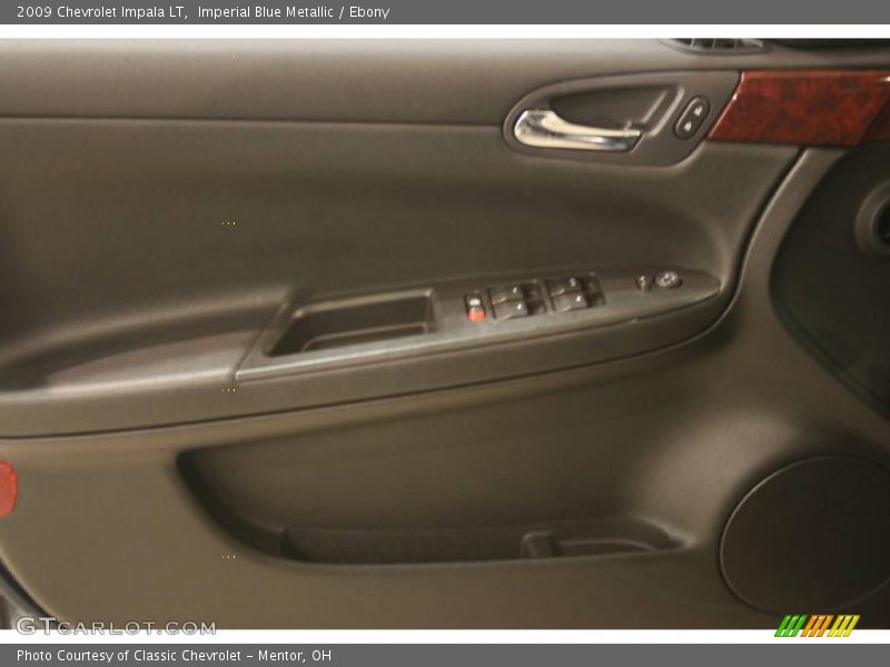 Imperial Blue Metallic / Ebony 2009 Chevrolet Impala LT