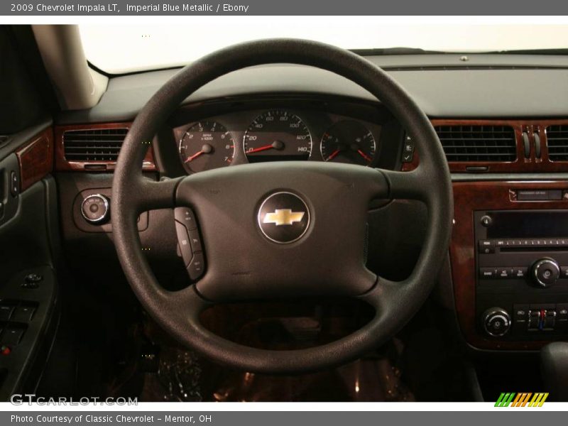 Imperial Blue Metallic / Ebony 2009 Chevrolet Impala LT