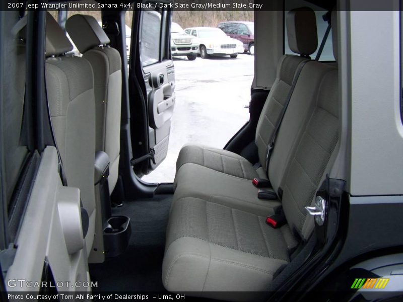 Black / Dark Slate Gray/Medium Slate Gray 2007 Jeep Wrangler Unlimited Sahara 4x4