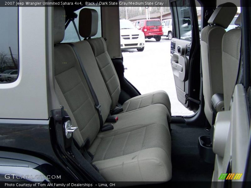 Black / Dark Slate Gray/Medium Slate Gray 2007 Jeep Wrangler Unlimited Sahara 4x4