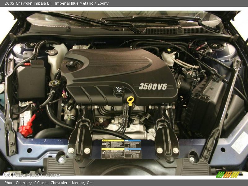Imperial Blue Metallic / Ebony 2009 Chevrolet Impala LT