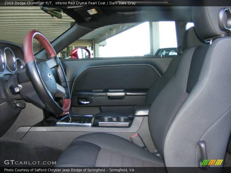 Inferno Red Crystal Pearl Coat / Dark Slate Gray 2009 Dodge Challenger R/T