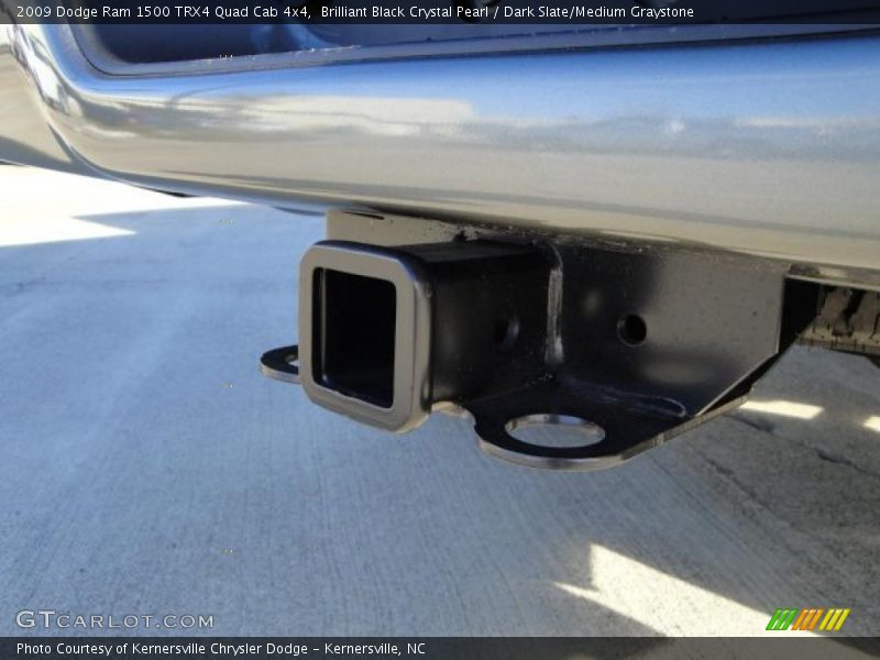 Brilliant Black Crystal Pearl / Dark Slate/Medium Graystone 2009 Dodge Ram 1500 TRX4 Quad Cab 4x4