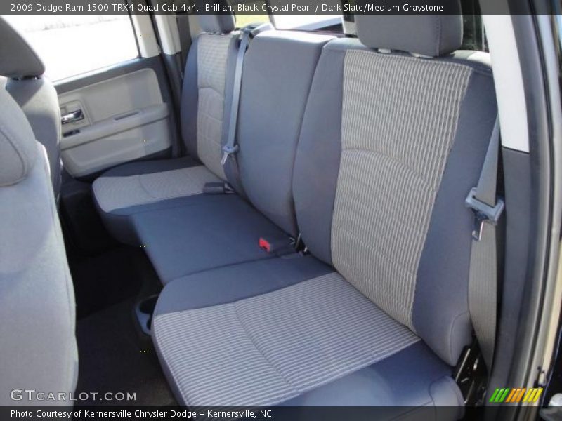 Brilliant Black Crystal Pearl / Dark Slate/Medium Graystone 2009 Dodge Ram 1500 TRX4 Quad Cab 4x4