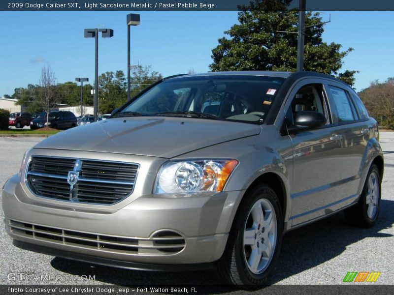 Light Sandstone Metallic / Pastel Pebble Beige 2009 Dodge Caliber SXT
