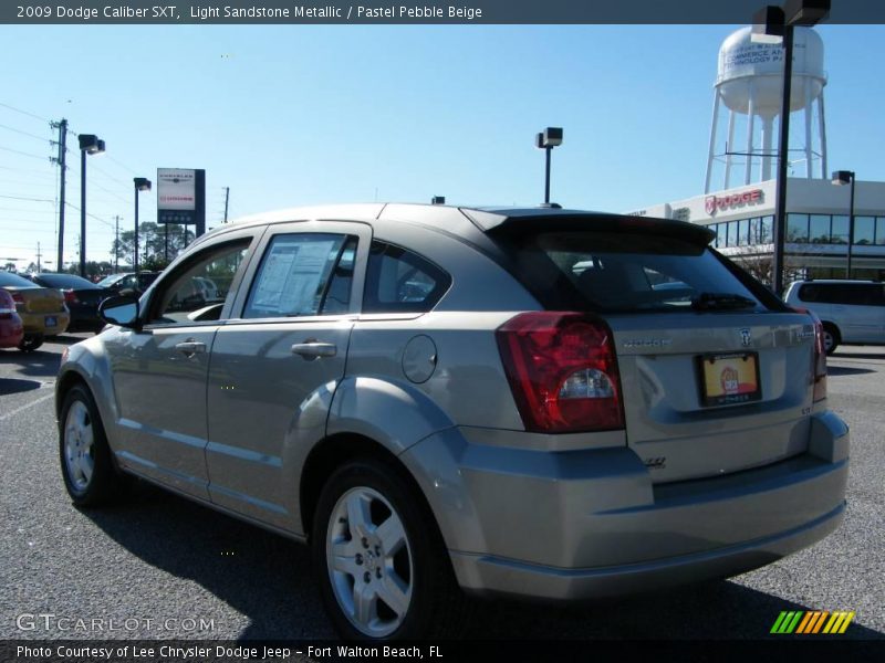 Light Sandstone Metallic / Pastel Pebble Beige 2009 Dodge Caliber SXT